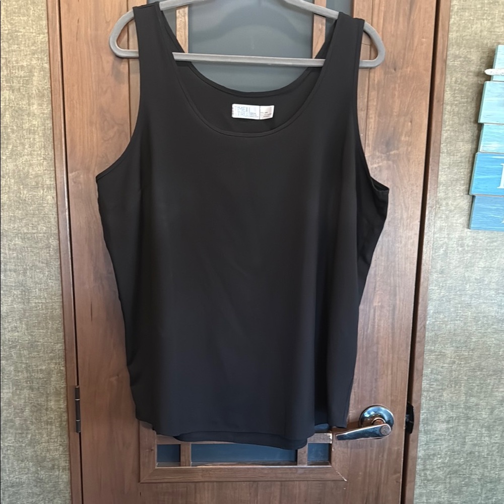 Black Sleeveless Top